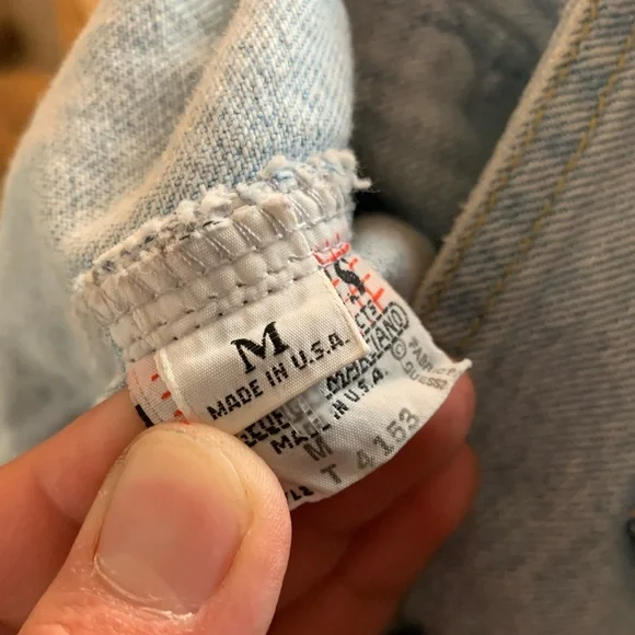 Guess Sky Blue Denim Overalls